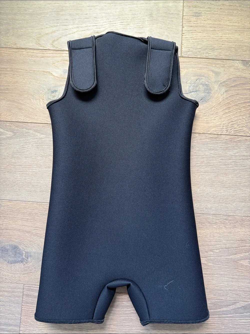 Kids Black Neoprene One-Piece Wet Suit